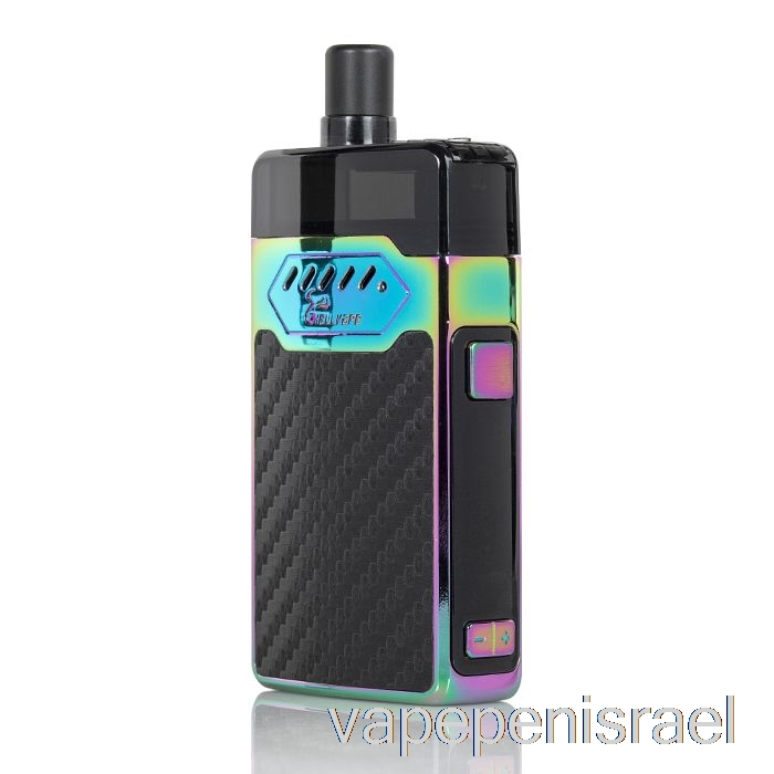 חד פעמי Vape Israel Hellvape Grimm 30w Pod System סיבי פחמן קשת